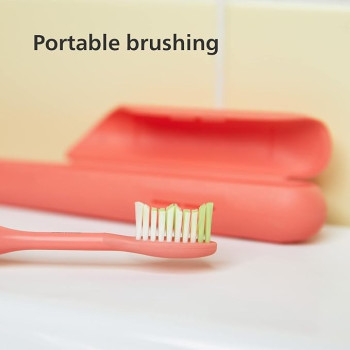 Philips One Battery Toothbrush - Electric Toothbrush IN Miami Coral, Model-HY1100/ 01