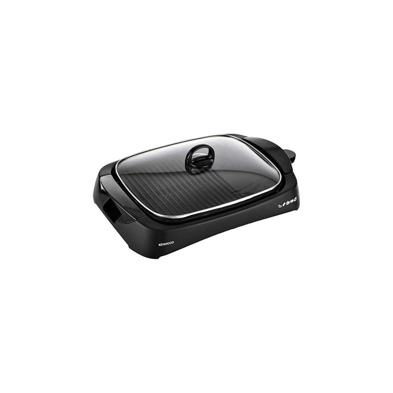 Kenwood Electric Health Grill, HG230 With Glass Lid
