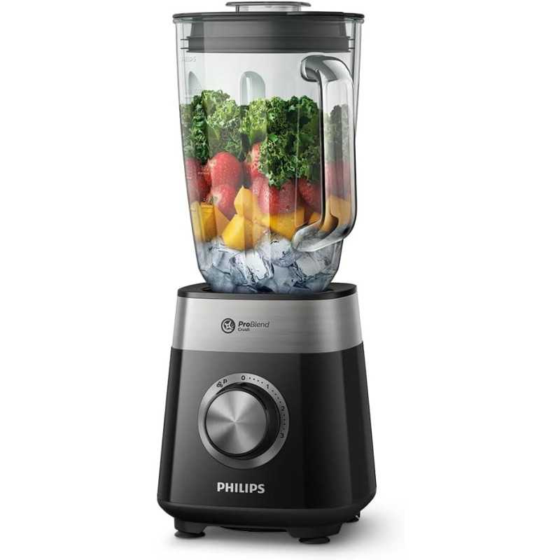 Philips Blender 5000 Series, Problend Crush Technology, 800 W Motor, 2L Capacity, Multiple Speeds, HR2228 / 91