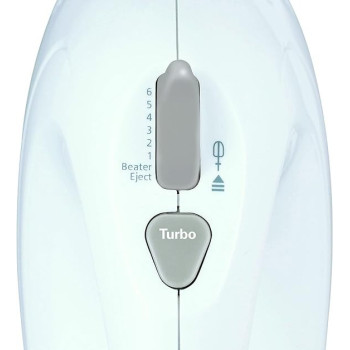 Kenwood Stand Mixer Hand Mixer Electric Whisk 250W With 2.7L Rotary Bowl, 6 Speeds, Turbo Button, Twin Stainless Steel Kneader And Beater HM430, White Colour