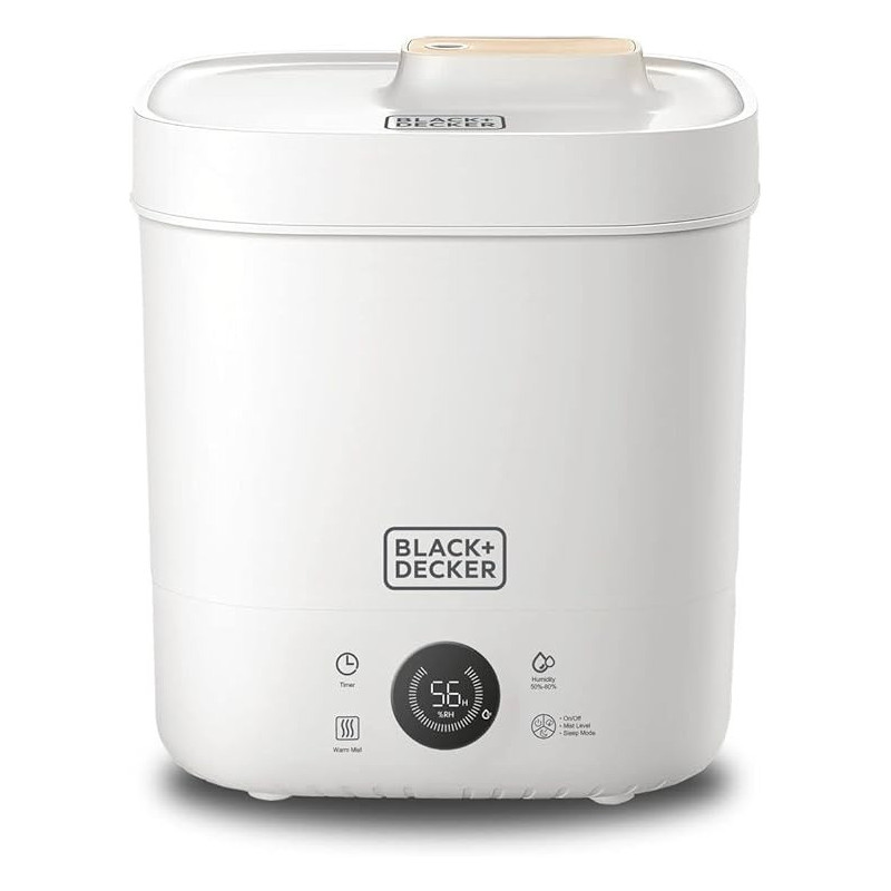 Black And Decker Digital Humidifier-4L, 40M2, HM4250-B5
