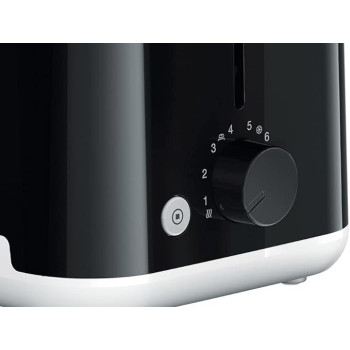 Braun Breakfast Toaster, HT 1010 BK, 2 Slots, 8 Browning Settings, Bun Warmer, 900 Watts, Black