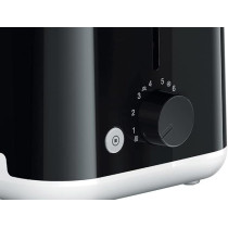 Braun Breakfast Toaster, HT 1010 BK, 2 Slots, 8 Browning Settings, Bun Warmer, 900 Watts, Black