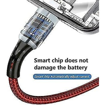 Jellico IP-190 Type C To Lightning Fast Charging Cable Compatible For iPhone 12 Series MFI Certified USB C To Lightning Braided Cord 18W Fast PD Charge For iPhone