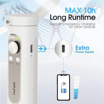 Hohem iSteasy X2, 3-Axis Gimbal Stabilizer For Smartphone - Handheld Foldable Phone Gimbal W / Remote Control, Phone Stabilizer For Iphone 14 Pro Max/13/12/X/XS