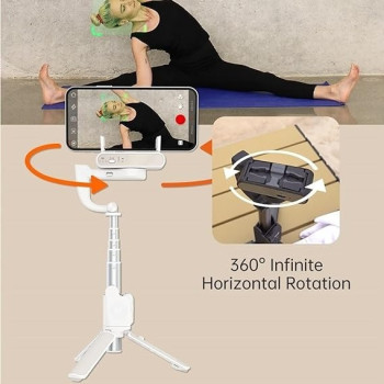 Hohem Isteady Q, Selfie Stick Tripod, White Colour