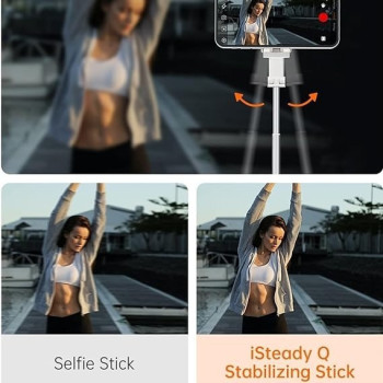 Hohem Isteady Q, Selfie Stick Tripod, White Colour
