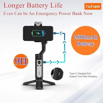 Hohem Isteady V2 Gimbal Stabilizer, Black Colour