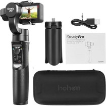 Hohem Isteady Pro 3-Axis Handheld Stabilizer Gimbal For Action Cameras, For Gopro 2018 7/6/5/4/3 / Aee / Sjcam / Yi Cam / Time-Lapse, Auto Panorama, Super Lightweight
