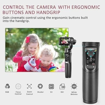 Hohem Isteady Pro 3-Axis Handheld Stabilizer Gimbal For Action Cameras, For Gopro 2018 7/6/5/4/3 / Aee / Sjcam / Yi Cam / Time-Lapse, Auto Panorama, Super Lightweight