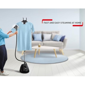 Tefal Pro Style One Upright Garment Steamer, 1.3 Litre, 1650-1960 Watts, Black, Plastic, IT2461M0