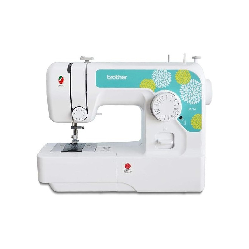 Brother JC14 Household Sewing Machine, White Colour