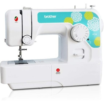 Brother JC14 Household Sewing Machine, White Colour