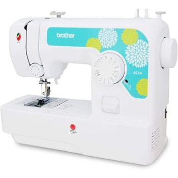 Brother JC14 Household Sewing Machine, White Colour