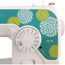 Brother JC14 Household Sewing Machine, White Colour