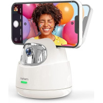 Hohem Auto Face Tracking Tripod, Hohem 360 Degree Smart Shooting Holder, Gesture Control, No App Required, 360 Rotation Selfie Stand For Phones And Tablets