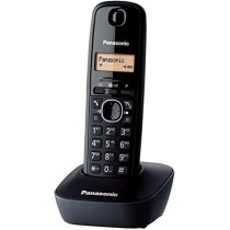 Panasonic KX-TG1611 - Cordless Phone, Black Colour
