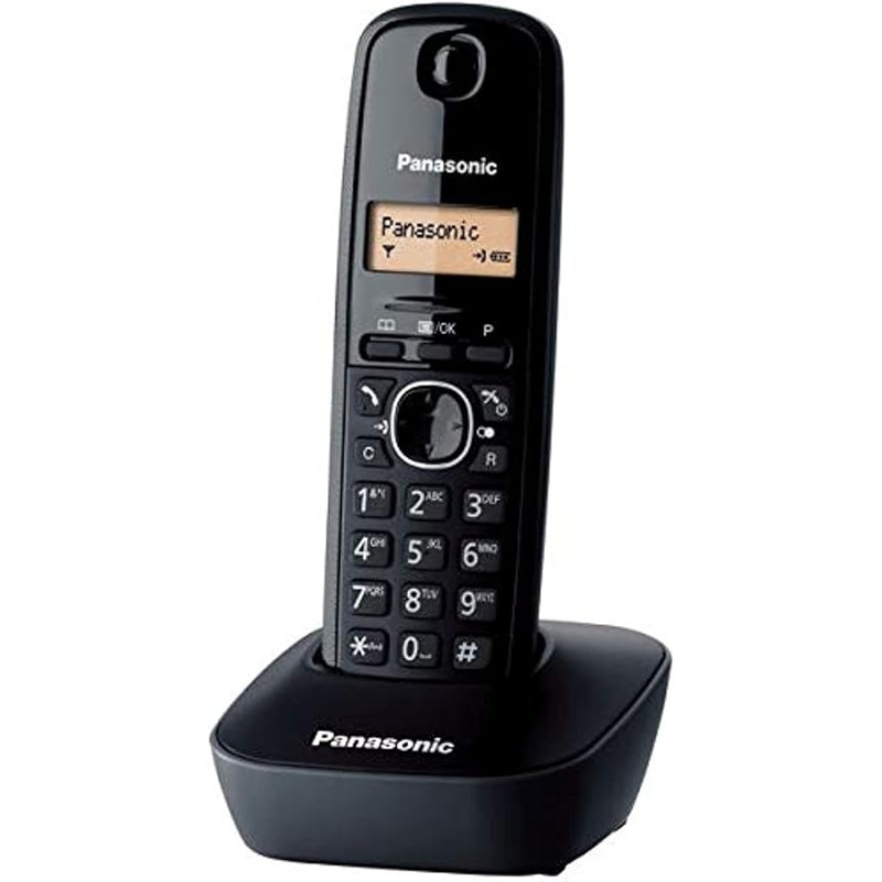 Panasonic KX-TG1611 - Cordless Phone, Black Colour