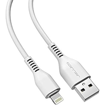 Jellico 1-Meter KDS-30 Cable, Fast Charging 3.1A USB Type A Male, White