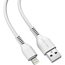 Jellico 1-Meter KDS-30 Cable, Fast Charging 3.1A USB Type A Male, White