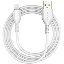 Jellico 1-Meter KDS-30 Cable, Fast Charging 3.1A USB Type A Male, White