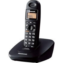 Panasonic KX-TG3611BX Cordless Telephone, Black Colour