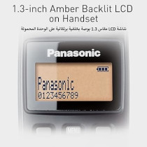 Panasonic KX-TG3611BX Cordless Telephone, Black Colour