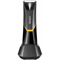 Kemei Professional Body Hair Trimmer For Men And Women, KM-3208 With Led Light, USB Fast Charging And Ceramic Blade Heads, Suitable For Body Private Part Shaving