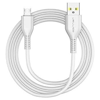 Jellico KDS-30M 1-Meter Micro Cable, Fast Charging 3.1A Usb Type A Male To Micro, White Colour