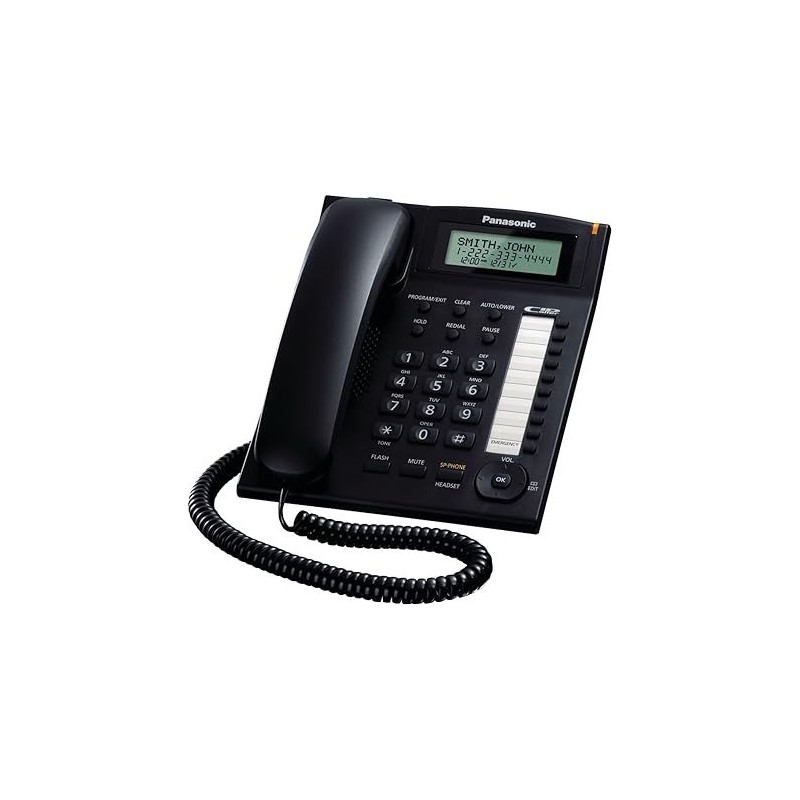Panasonic KX-TS880B Dect 6.0 Integrated Corded Telephone System
