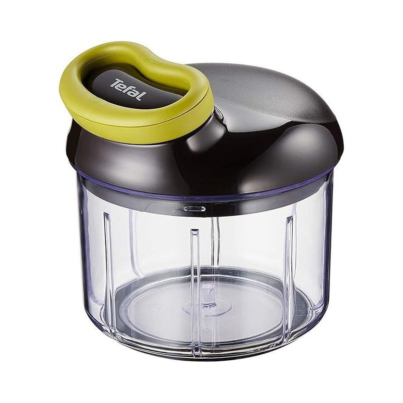 Tefal Manual Chopper 900Ml , K1320404, Black / Green Colour