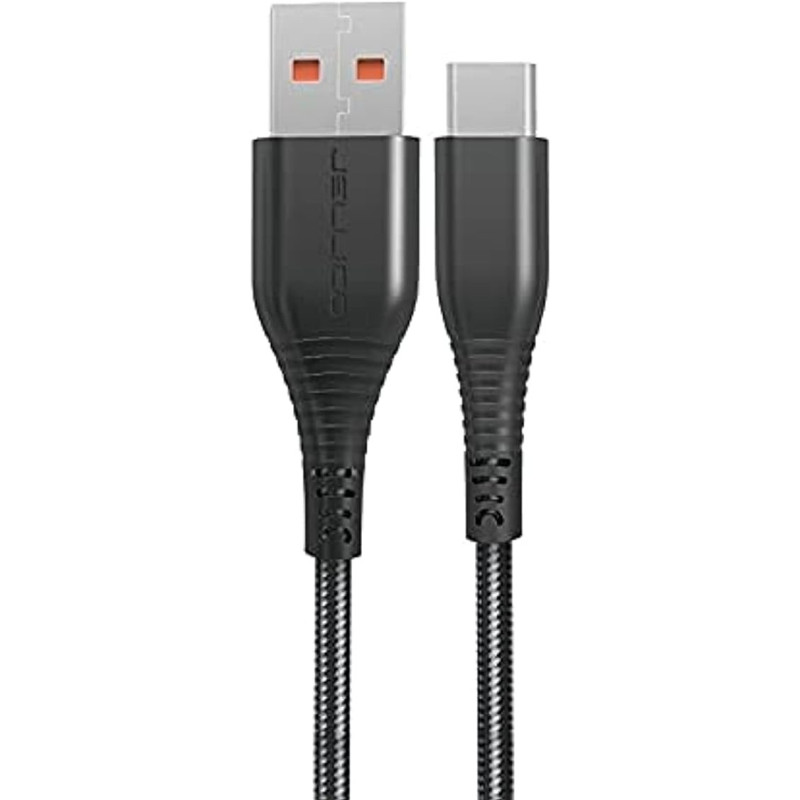 Jellico KDS-51T 5A USB To Type C USB Mobile Phone Tablet PC Universal Super Fast Charging Data Cable, Length 1200MM