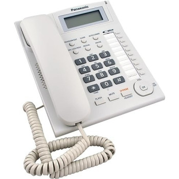Panasonic Integrated Corded Telephone, KX-TS880MX, White Colour