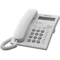 Panasonic Corded Telephone, KX-TSC11, White Colour
