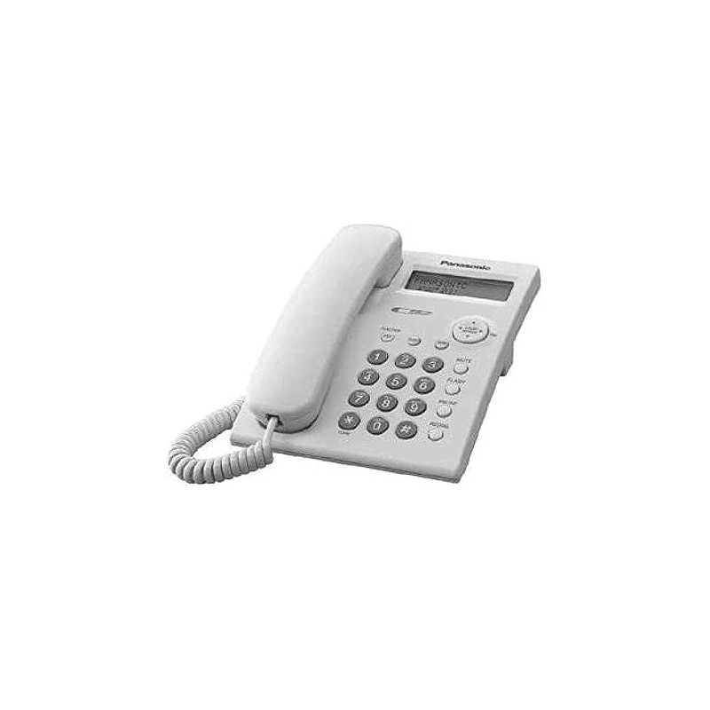 Panasonic Corded Telephone, KX-TSC11, White Colour