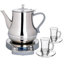 Crownline Karak Tea Maker, KT-188, Silver Colour