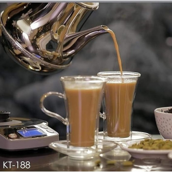 Crownline Karak Tea Maker, KT-188, Silver Colour
