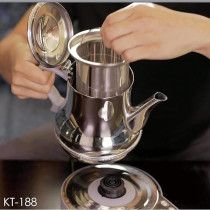 Crownline Karak Tea Maker, KT-188, Silver Colour