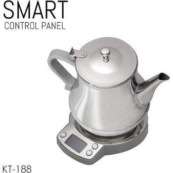 Crownline Karak Tea Maker, KT-188, Silver Colour