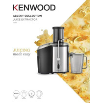 Kenwood JEM02.A0Bk, Centrifugal Juicer 800W, Silver / Black Colour