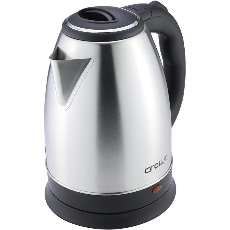 Crownline KT-157, 1.8L Cordless Kettle, Silver Colour