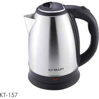 Crownline KT-157, 1.8L Cordless Kettle, Silver Colour