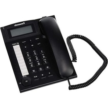 Panasonic KX-TS880EXW, Corded Telephone, Black Colour