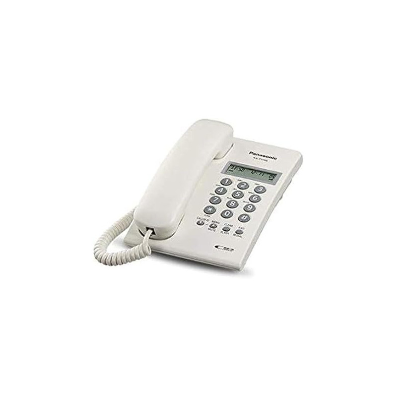Panasonic KX-TS7703 Caller Id Telephone, White Colour
