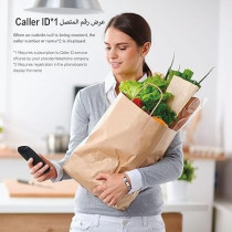 Panasonic Digital Cordless Phone With Caller ID Single Handset, UAE Certified, Black Colour, KX TGB110UE1