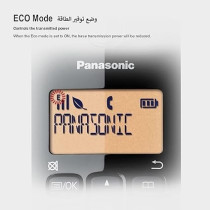 Panasonic Digital Cordless Phone With Caller ID Single Handset, UAE Certified, Black Colour, KX TGB110UE1