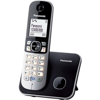 Panasonic KX-TG6821, Telephones, Dect / Desk, Black / Silver Colour, LCD, Monophonic