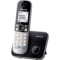 Panasonic KX-TG6821, Telephones, Dect / Desk, Black / Silver Colour, LCD, Monophonic