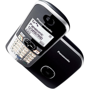 Panasonic KX-TG6821, Telephones, Dect / Desk, Black / Silver Colour, LCD, Monophonic