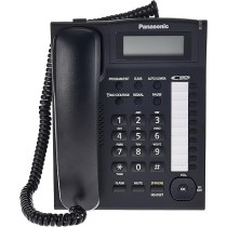 Panasonic KX - TS880 Integrated Corded Telephone, Black Colour